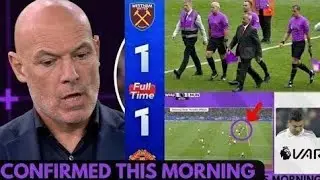 🚨 WEBB ORDERS FULL REVIEW AFTER VAR SHOCK ERROR DENIES CASEMIRO GOAL IN MAN UNITED VS WEST HAM 