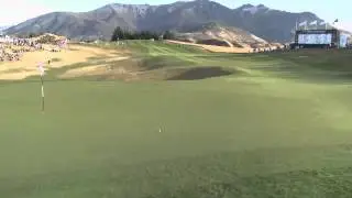 Golf Getaway captures Michael Hendry's win on the 18th at the NZ PGA