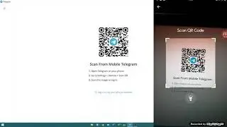 #telegram login telegram on desktop using QR Code