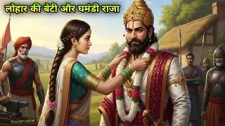 लोहार की बेटी और घमंडी राजा। मनोरंजक हिंदी कहानी। Cruel king and Blacksmith's daughter_Storian safar