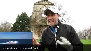 Dan Hendriksen and the Brittany Ferries Normandy Charity Classic - Golf in France