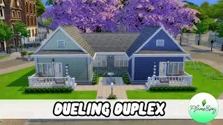 Dueling Duplex | Speed Build| Sims 4 | PlumeSims