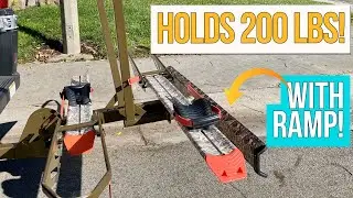 Is This the Best E-Bike Rack for Heavy Bikes? OutfitR Camo 2-Bike Hitch Rack with Ramp