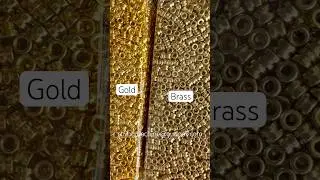 The difference between brass ball ends and gold ball ends #strings #guitarstringballends#stringballs