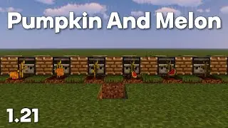 Minecraft Easy Pumpkin And Melon Farm 1.21