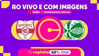 JOGOS COMPLETO: ATL&Eacute;TICO GUARATINGUET&Aacute; X JUVENTUDE (RS) | RODADA 3 | COPINHA SIL 2026