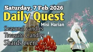 Sky Daily Quest today - Daylight Prairie 7 feb 2026 | Sky Children of the Light | Sandwichies Ch