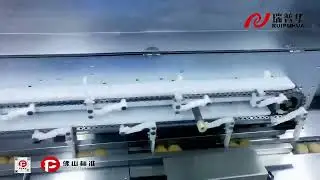 Automatic Biscuit Stacking and Tray Loading Feeding Packing Line Cookies Cracker Packaging Machine