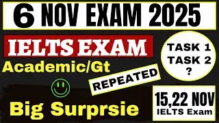 6 november IELTS Exam Review|6 november exam review| 15 November ielts exam prediction & 22 November