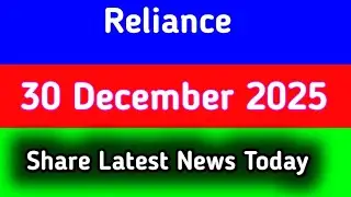 reliance share latest news today || reliance share latest news today