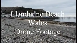Llandudno Beach, Wales - Drone Footage - DJI Mini 2 SE