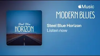 Driftwood Light - Steel Blue Horizon | Modern Blues (Visual Lyric)