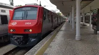 CP Class 2400 - 2402+2404 Arriving Sintra Station on 23/05/23