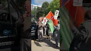 Kashmiris demonstration outside Indian consulate general Birmingham