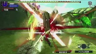 【MHXX】森丘で暴虐の限りをつくすもの　ブレイヴ太刀　03'59