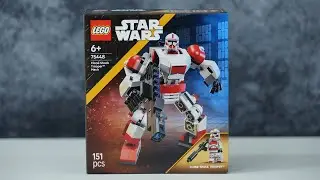 LEGO Star Wars 75448 Clone Shock Trooper Mech - LEGO Speed Build Review