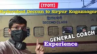 Charlapally To kazipet Junction Train 🚂🚋 Journey In General Coach ☹️|| Travel Vlog..!