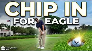 EAGLE on Hole 18 at Normandy Shores Golf Club