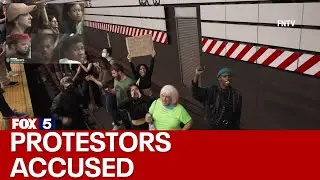 Jordan Neely: NYPD seeks 6 protesters accused of storming NYC subway tracks