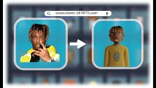 How to create a 3D NFT ART for FREE | No coding