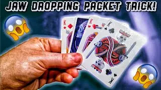 Twisting the KINGS??? INSANE Packet Card Trick Performance and Tutorial