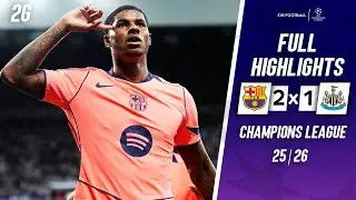 Newcastle vs Barcelona 1-2 &bull; Highlights & Goals &bull; 2025