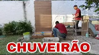 Chuveirão dos sonhos 😱 toda dona de casa quer ter 😍#arquitetura 