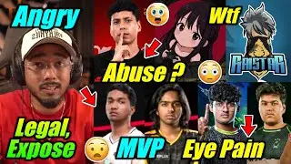 Sensei Kiwi Matter Explain 😧 Scout on MVP, Legal, Expose 😳 Thunder, Goblin, Moba News