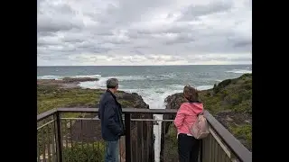 360&deg; View of Slot Canyon Lookout - Tomaree National Park, Port Stephens