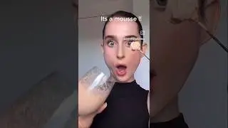 New foundation makeup hack in water 😱 #makeup #shortvideo