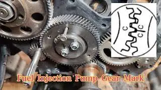 Nissan ZD30 Engine Timing Gear marks repairs. #nissan #zd30gaming #timing #youtubeshorts #viral #car
