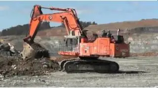 Line-of-Sight Remote Control Hitachi EX1200 Excavator by RCT