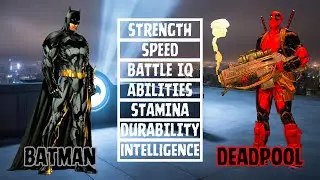 Batman vs. Deadpool | Who Wins?