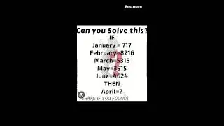 Can you solve this?  #qtest#puzzle#brainteaser