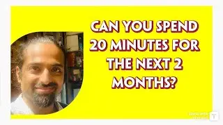A 20-Minute Daily English Study Plan | Rupam Sil