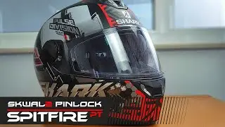 Установка Shark Skwal2 Pinlock &mdash; АНГЛИЙСКИЙ