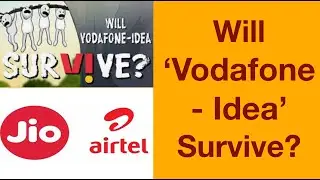 Will 'Vodafone - Idea' Survive? #VodafoneIdea #TelecomSector #Jio #AGR