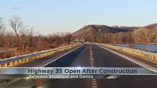 No more detours: Hwy. 35 construction done, road open