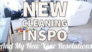 New Cleaning Inspo :) And my New Year Resolutions! Clean with me