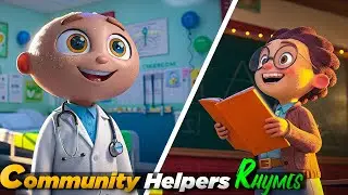 Community Helpers 2 | Kids Nursery Rhymes & Cartoon Songs #nurseryrhymes #kidscartoon @CoComelon‬