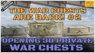 World of Tanks Console Opening 30 Private War Chests #2 (created by JBMNT_SVK_)