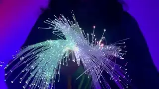 🌈✨ASMR &bull; Fiber Optic Visual Triggers Crispy Sounds
