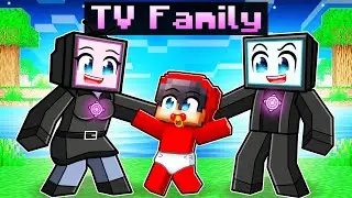Усыновлен ТВ-СЕМЬЕЙ в Minecraft!