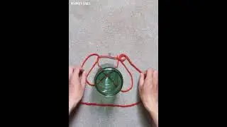 Easy #DIY Net Bag: How to make one with a single rope