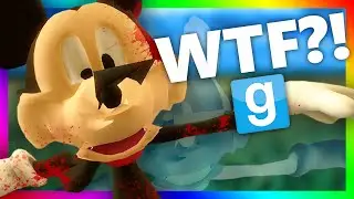 ЧТО НЕ ТАК С МИККИ МАУСОМ?!?! | Gmod Crazy Sandbox