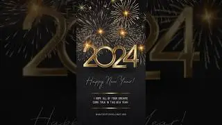 🥳Happy New Year ! #2024 #happynewyear