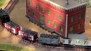 2023 bullet 11 The station of logs town #nscale  #trainlayout #trainmodel #n规