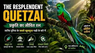 🪺This Bird was worshipped by Kings&mdash; Resplendent Quetzal Documentry👑🌿 #rarebirds #wildlifedocumentary