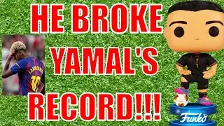 He broke Lamine Yamal's world record! Custom Funko Gilberto Mora