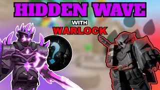 HIDDEN WAVE TRIUMPH WITH WARLOCK TOWER | Tower Defense Simulator